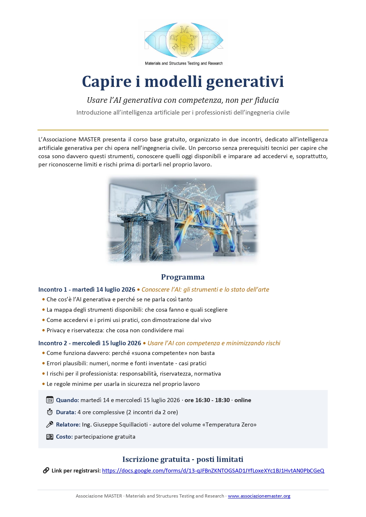 SEMINARI 14 e 15 LUGLIO 2026 – N. 4 CFP